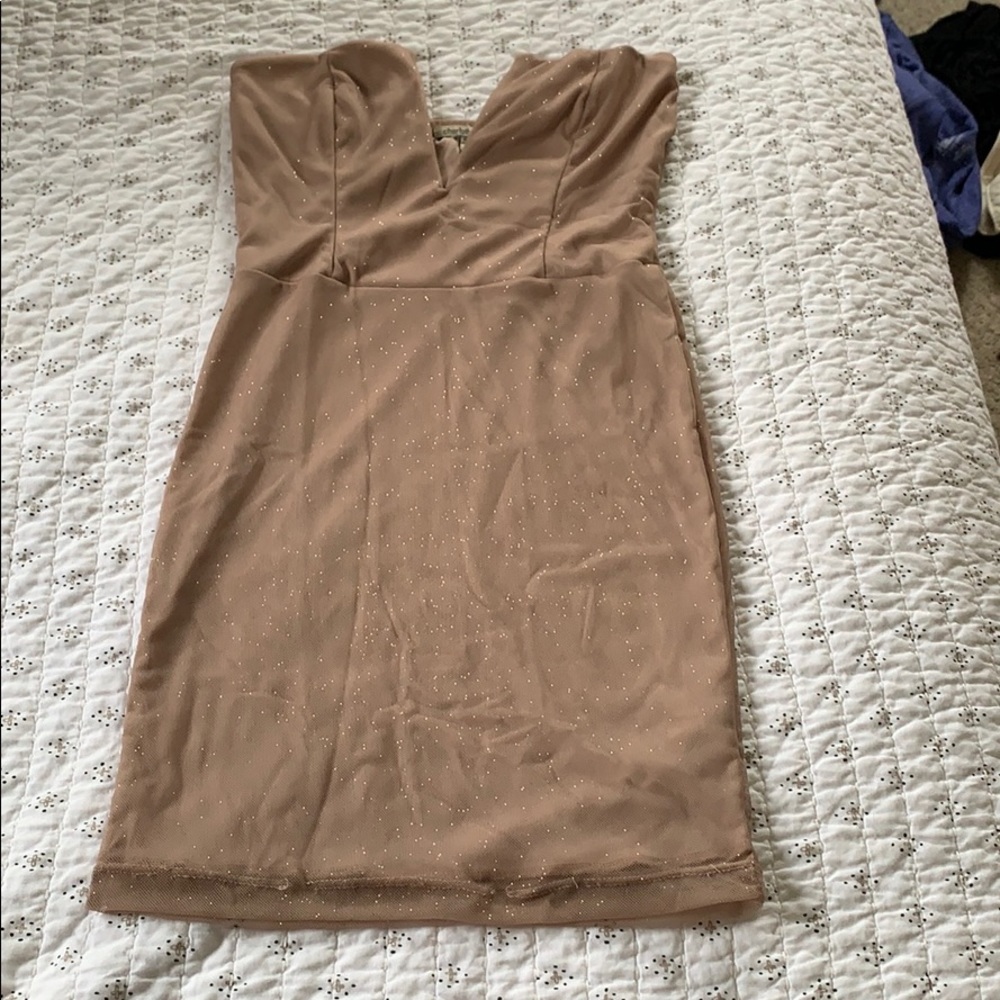 Strapless dress